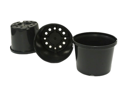 140mm Squat Round Pots - BULK