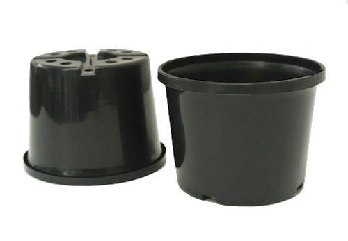 140mm Squat Round Pots - BULK
