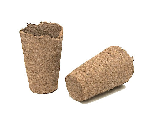 45mm Tall jiffy pot & 100ml 42 Cell Tall Plastic Liner Tray & Seedling Tray Set
