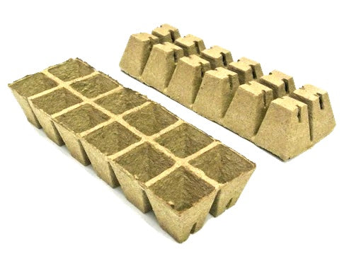 50mm Jiffy Pot - Square Strips with slits