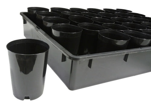 75mm Round Pot & Large Tray Set