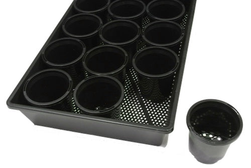 90mm Slim Round Pot & 480mm Seedling Deep Tray sets