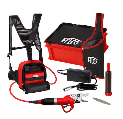 FELCO 802 Kit Electric Pruning Shears inc 2.7Ah Battery