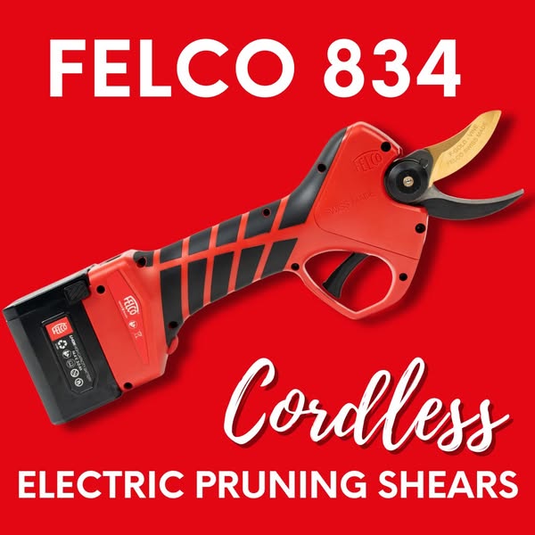Felco 834V Electric Pruning Shear with CUT SHIELD - Advanced anti-cutting system