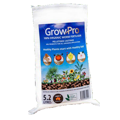 Organic Certified Worm Casting Pellet 5.2L - BULK