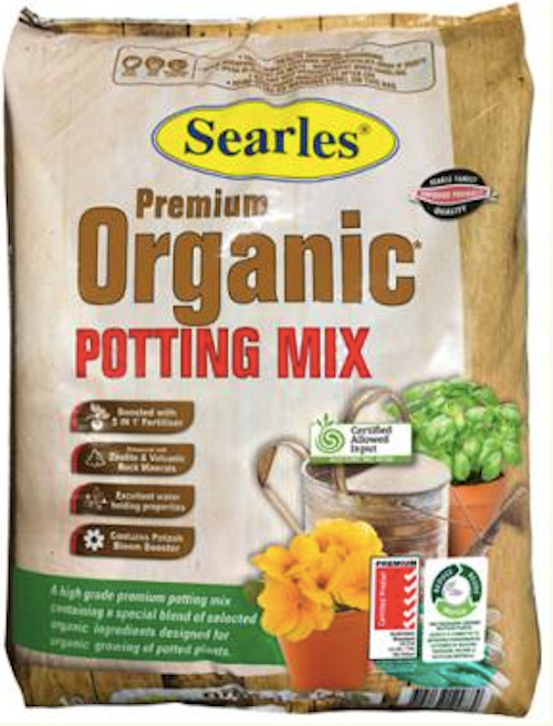 Searles Premium Organic Potting Mix 30L - PICKUP