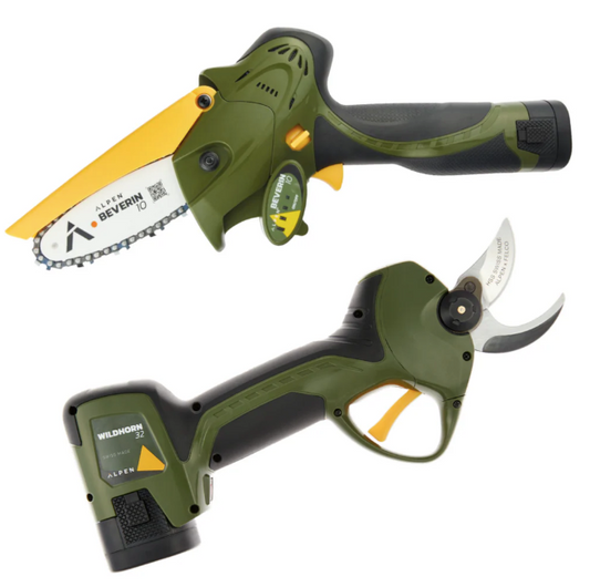 Electric Pruning Shear Wildhorn 32 + Beverin 10 FULL KIT - 5 Batteries