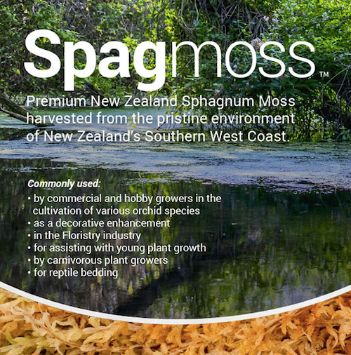 Spagmoss - Sphagnum Moss by Besgrow NZ - 150g / 12L
