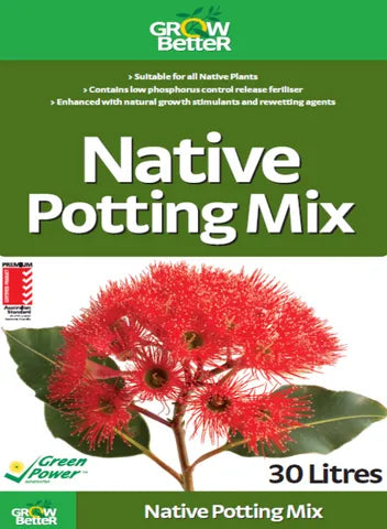 Native Potting Mix by Growbetter - Low Phosphorus