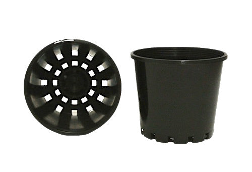100mm Squat Garden Pots Round
