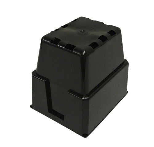 116mm Plastic Punnet Pots & Seedling Trays(Fine Hole Trays) Set
