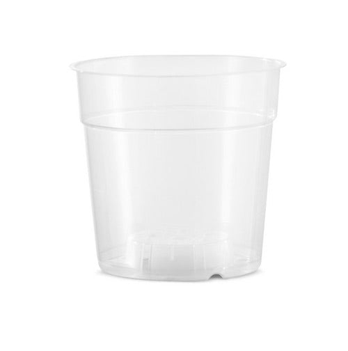120mm Round Clear Pots -  Phalaenopsis / Orchid, Propagation, Seedlings - AusPots