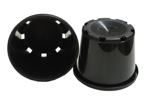 130mm Squat Plastic Round Pots