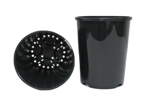 140mm Deep Plastic Round Pot