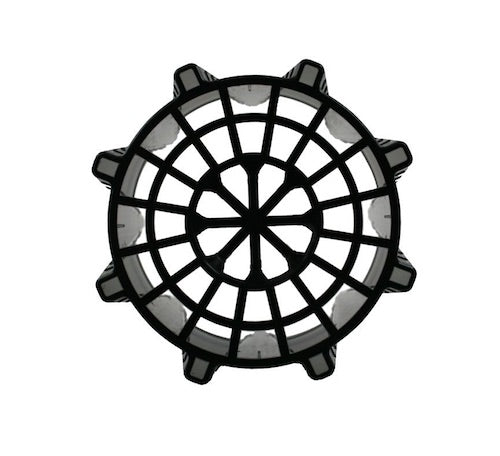 140mm Anti-Spiral Garden Pots 1.6L - Eliminates Root Circling, Strong Plant Growth - AusPots