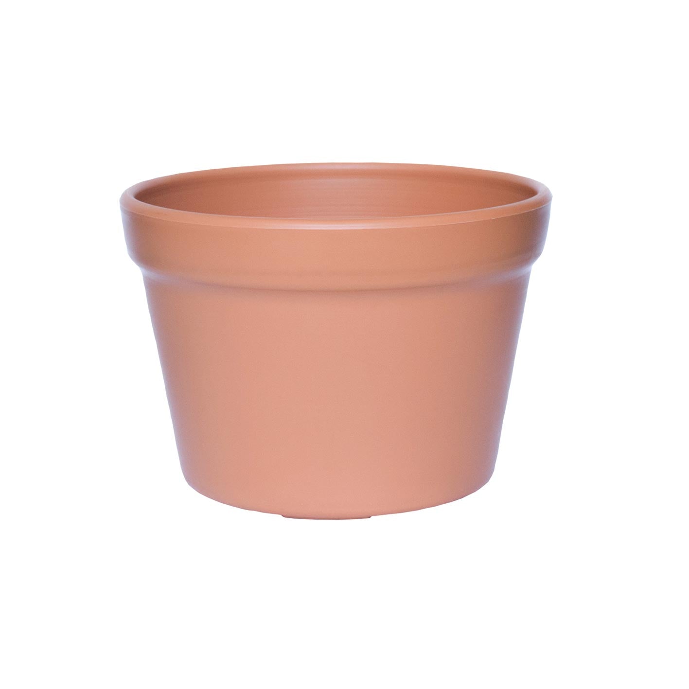 195mm Round Pots Terracotta - AusPots
