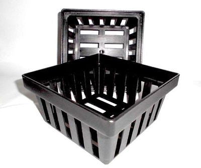 165mm Square Basket / Mesh / Net Plant Pots - Orchids / Vandaceous/ Hydroponics - Ozpots