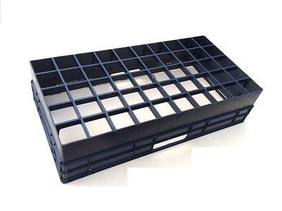 50mm Square Clear Tubes with 50 cells Tray - Phalaenopsis/Orchid Plant - AusPots Permaculture