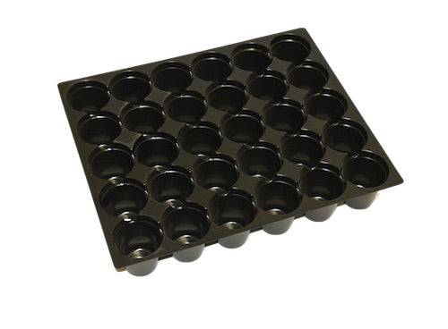 55mm Jiffy Round Pot & Tray set -1, 3 or 6 sets