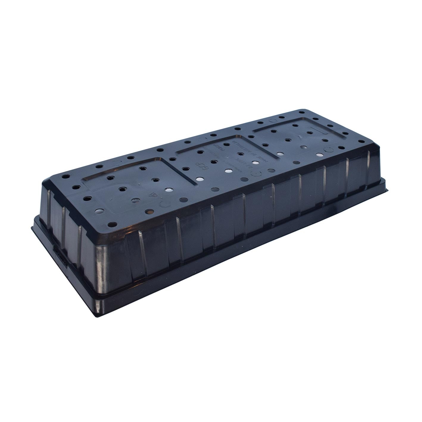 335mm X 140mm Punnet Tray Black - AusPots