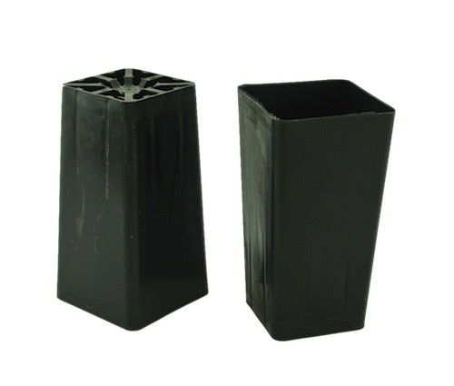 Plastic Plant / Garden Tube Pots Square 40mm x 100pcs - Propagation, Seedling - AusPots