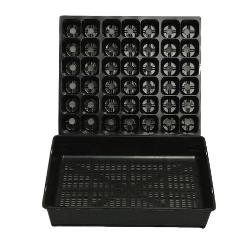 42Cell Plastic Seedling Tray Liner & Seedling Tray Set
