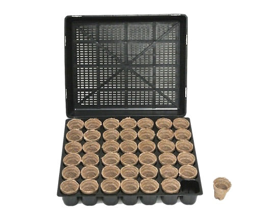45mm Jiffy Pots Round & Tray set