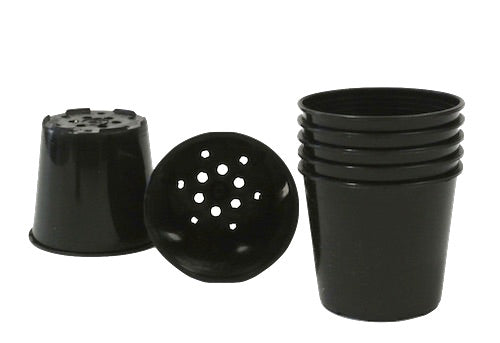55mm Round Plastic Plant Pots - Propagation, Seedling