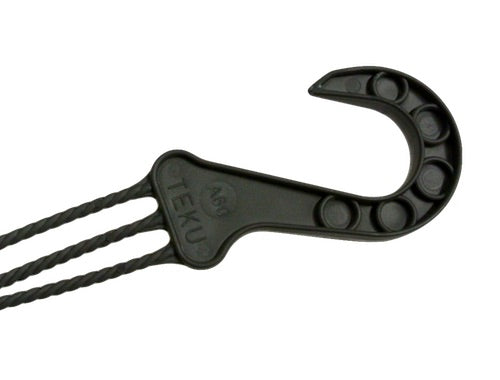 TEKU 300mm Hanging Basket & Hanger Set ( Dark Grey)