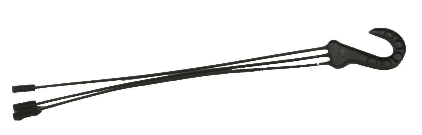 TEKU 300mm Hanging Basket & Hanger Set ( Dark Grey)