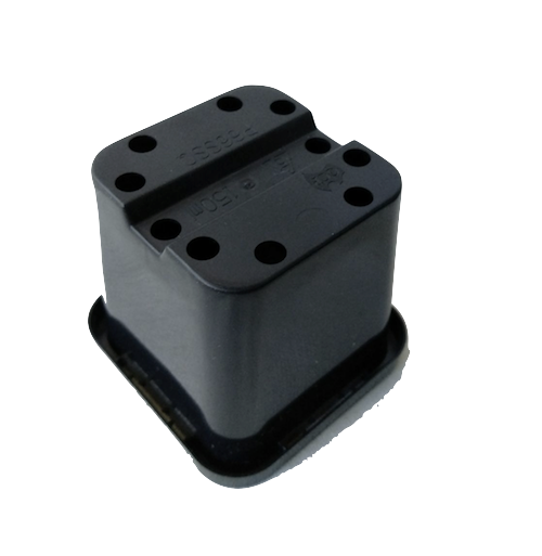 63mm Square Squat Garden Plant Pot / Punnet - AusPots