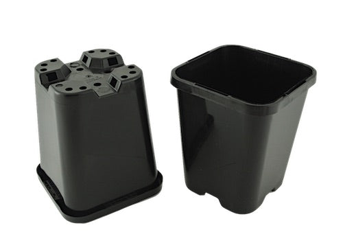 85mm Square Punnet Plant Pot & Seedling Tray Set