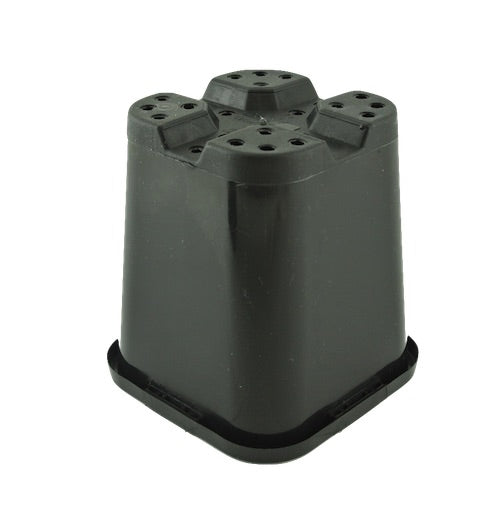 95mm x H102mm Square Punnet Plastic Plant Pots - AusPots