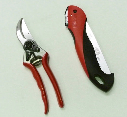 Felco 2 Secateurs  & Felco 602 Pull saw
