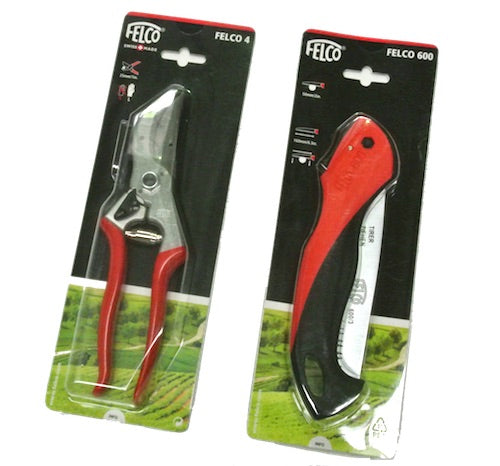 Felco 4 Secateurs  & Felco 602 Pull saw