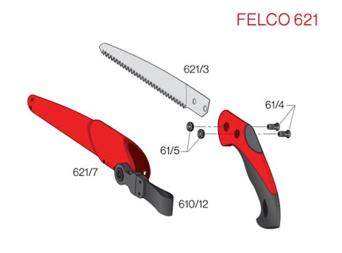 FELCO 621/3 - Replacement Saw Blade for Felco 621