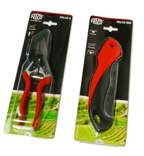Felco 6 Secateurs  & Felco 602 Pull saw