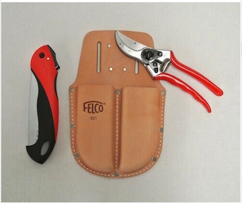 Felco 2 Secateur & Felco 602 Pull saw & Felco 921 Leather Holster