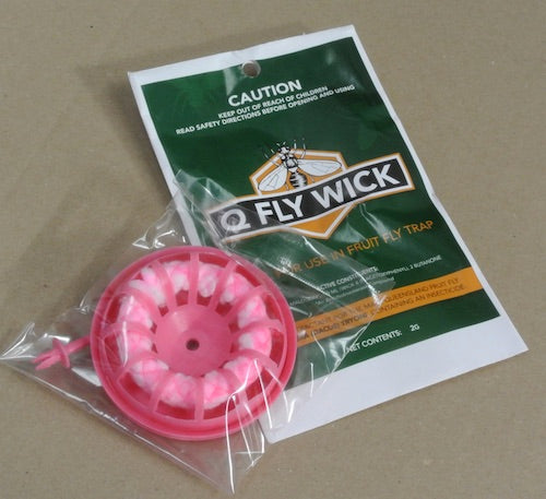 Replacement Wick for Fruit Fly Trap / kills male QLD fruit flies