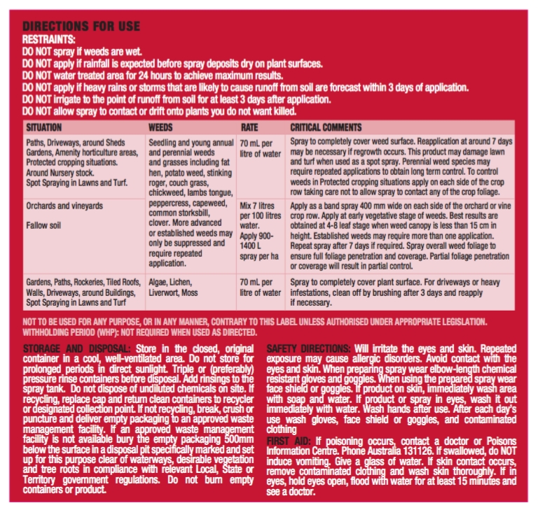 Slasher Organic Weedkiller - AusPots