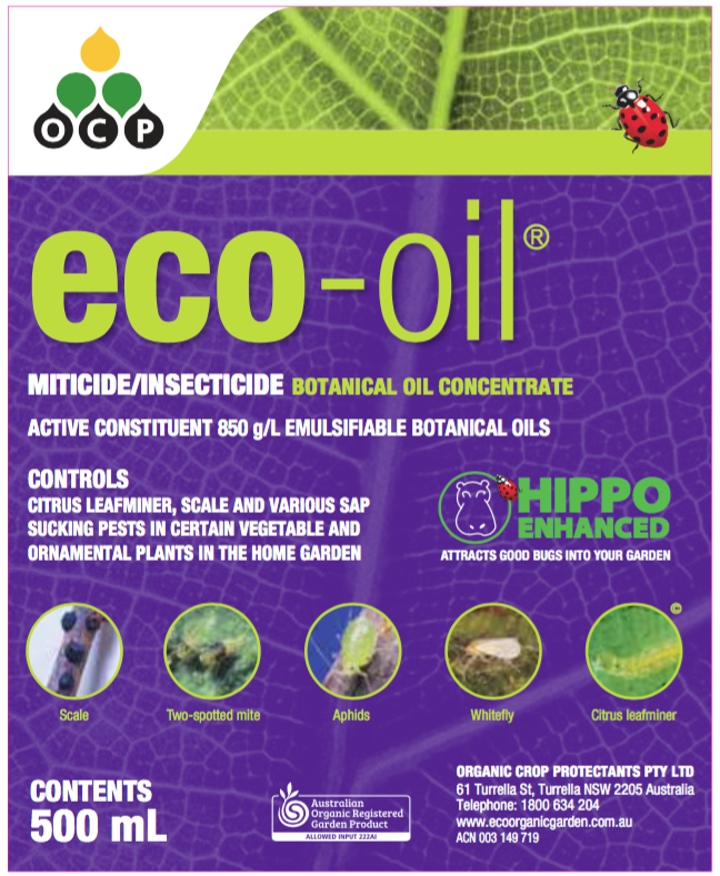 Eco-oil - Organic Miticide and Insecticide. - AusPots