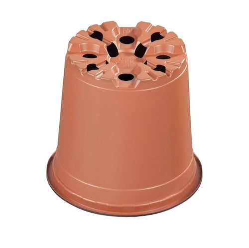 100mm Round Pots by TEKU Terracotta VCH