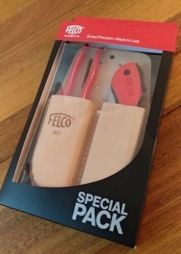 Felco 4 Secateur + Felco 600 Pull saw + Felco 921 Leather Holster - Special Pack - AusPots
