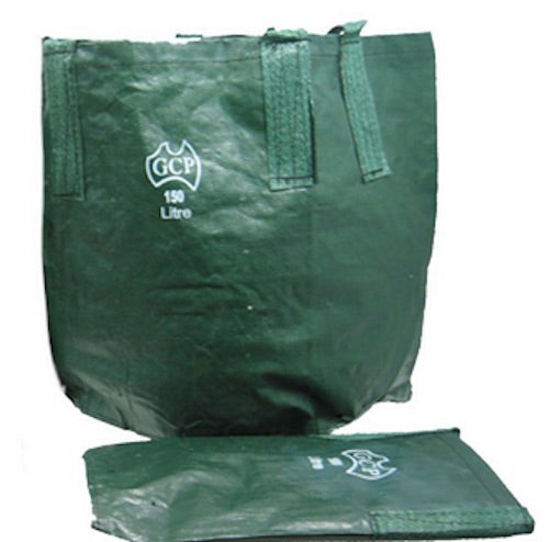 100L Woven Planter Bag - Round Base, Heavy Duty Polyethylene