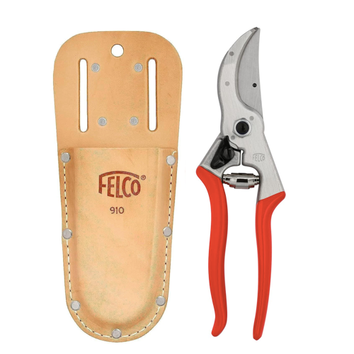 Felco 4 & Felco 910 - Secateurs with Leather Holster