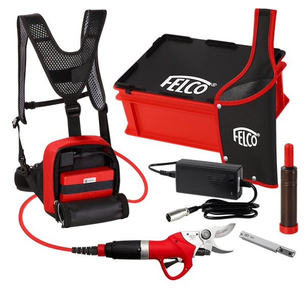 FELCO 812+ Kit Electric Pruning Shear inc 5.4Ah PowerPack