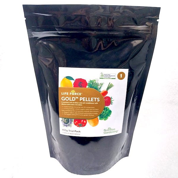 Certified Organic Nutrient Pack by LifeForce - Nutrient Dense Gardening