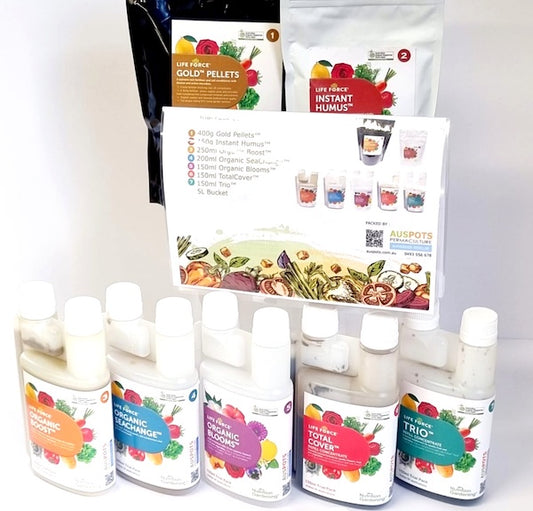 Certified Organic Nutrient Pack by LifeForce - Nutrient Dense Gardening