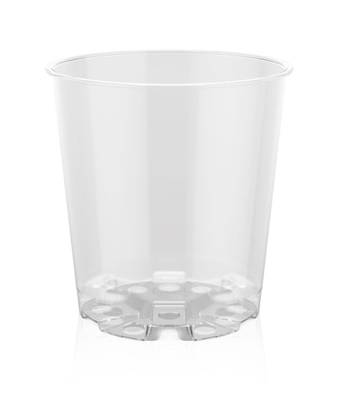 Clear  Pots by TEKU - 60mm Recyclable