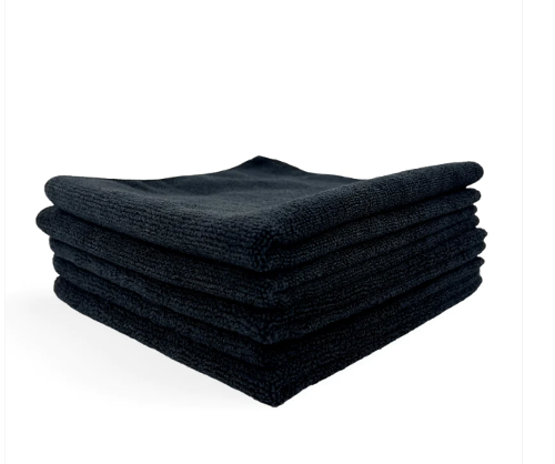 Microfibre Cloths - 250 GSM Black or Red